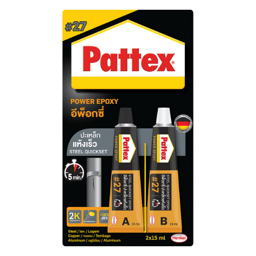 Pattex Epoxy Steel Quickset #27